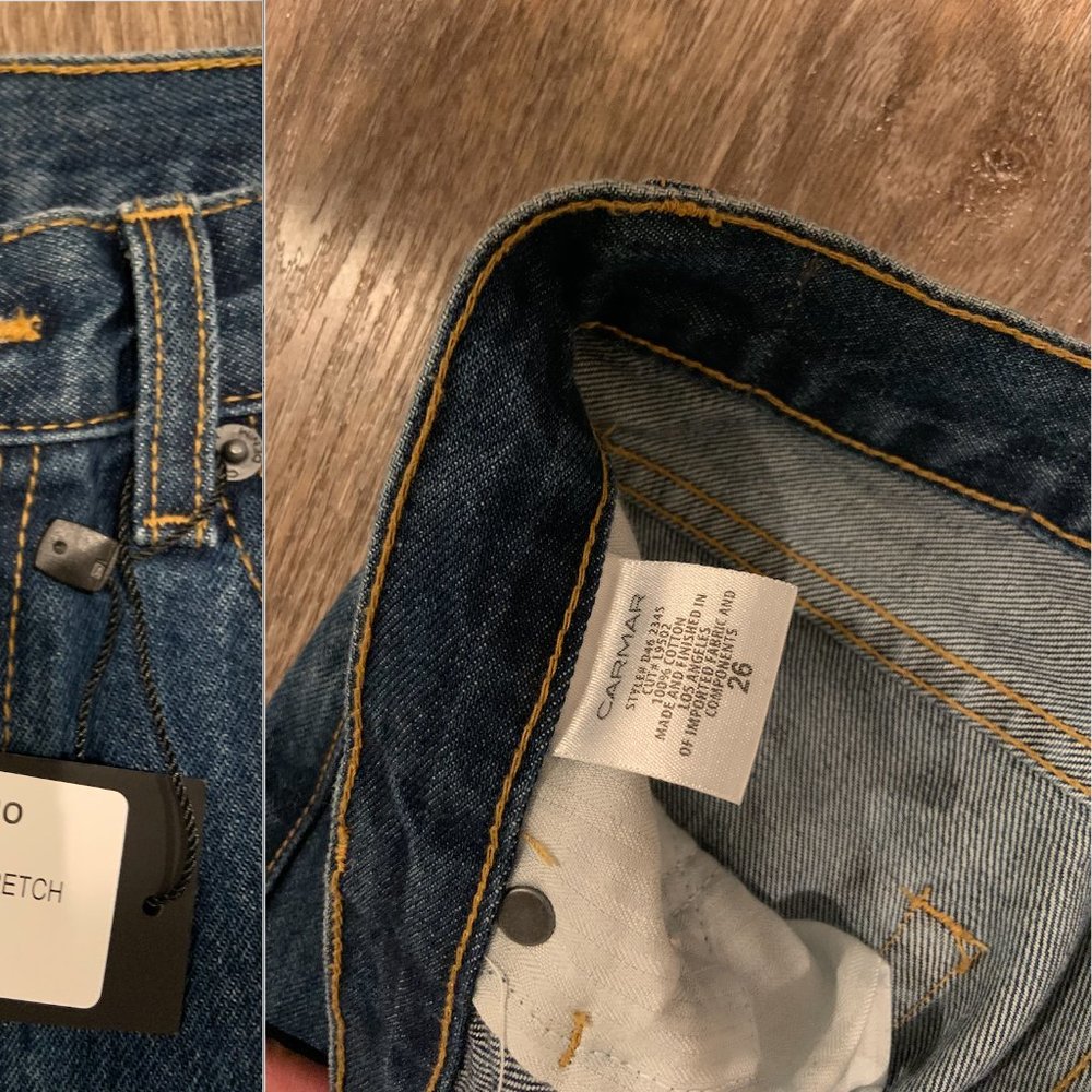 CARMAR Lucid Non-Stretch Jeans - Picture 5 of 6
